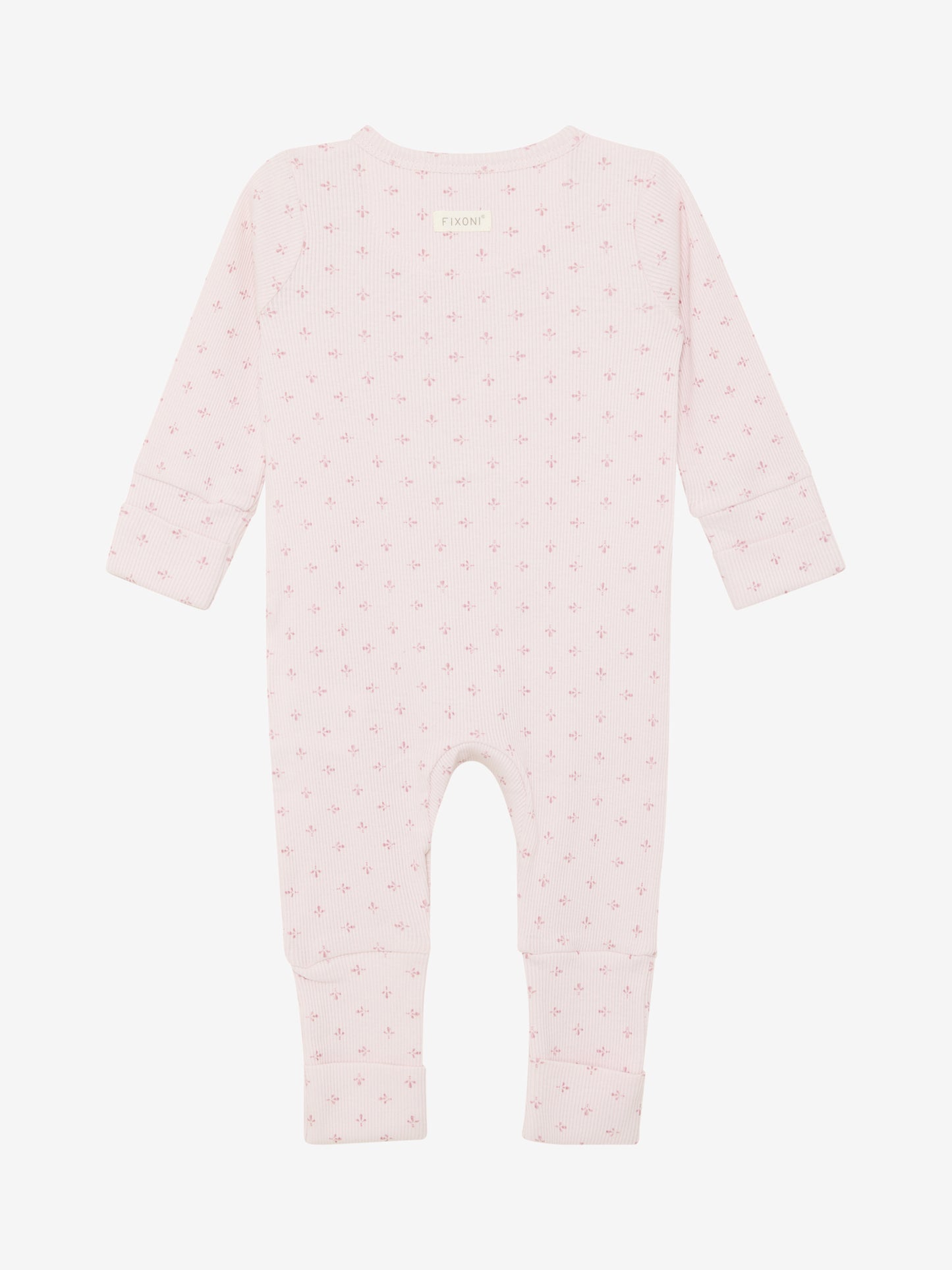 Bodysuit - Organic Cotton - Pink/Hushed Violet - Fixoni
