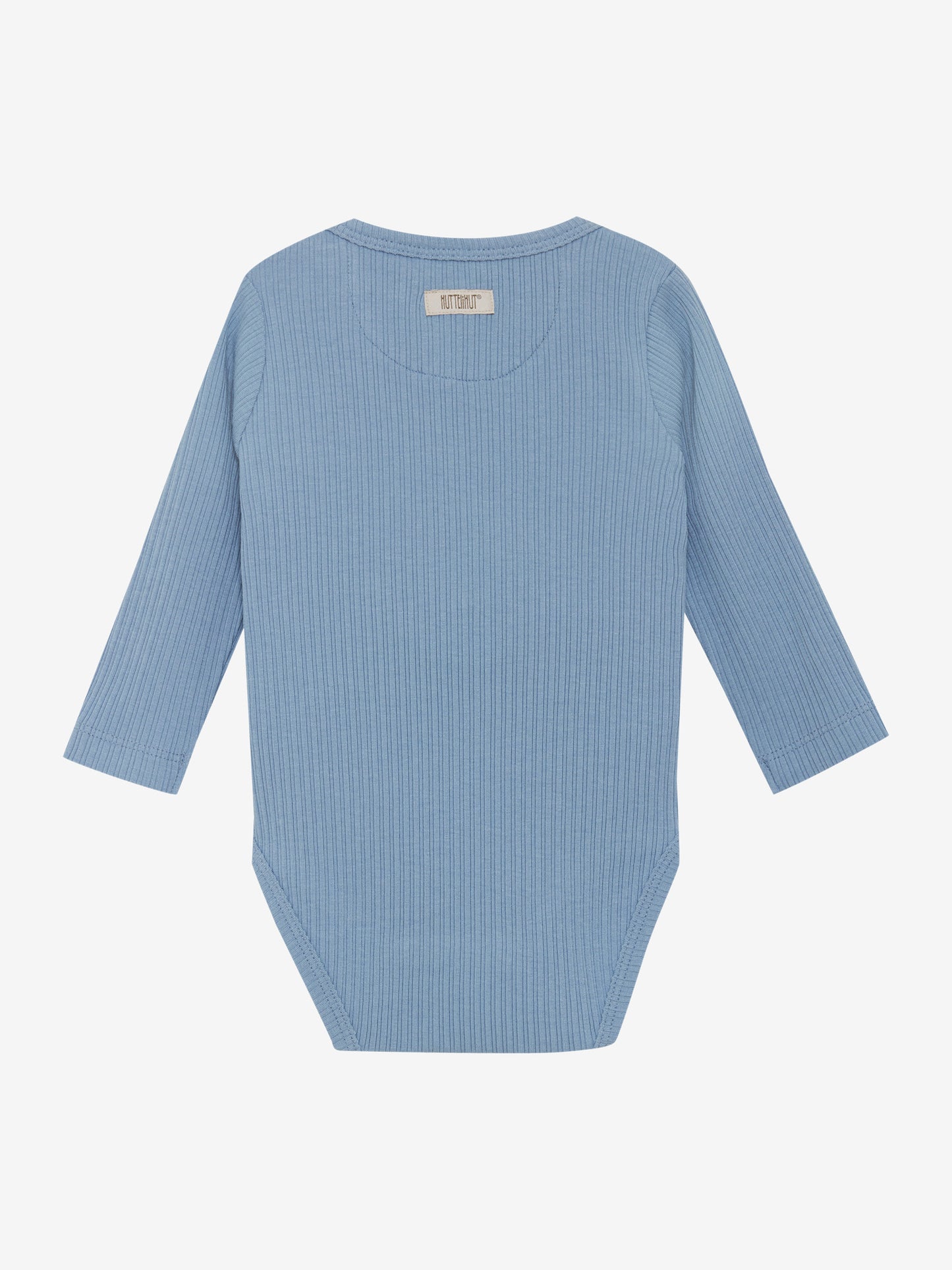 Romper lange mouw - Katoen & Modal mix - Body LS Rib - Windward Blue - Huttelihut
