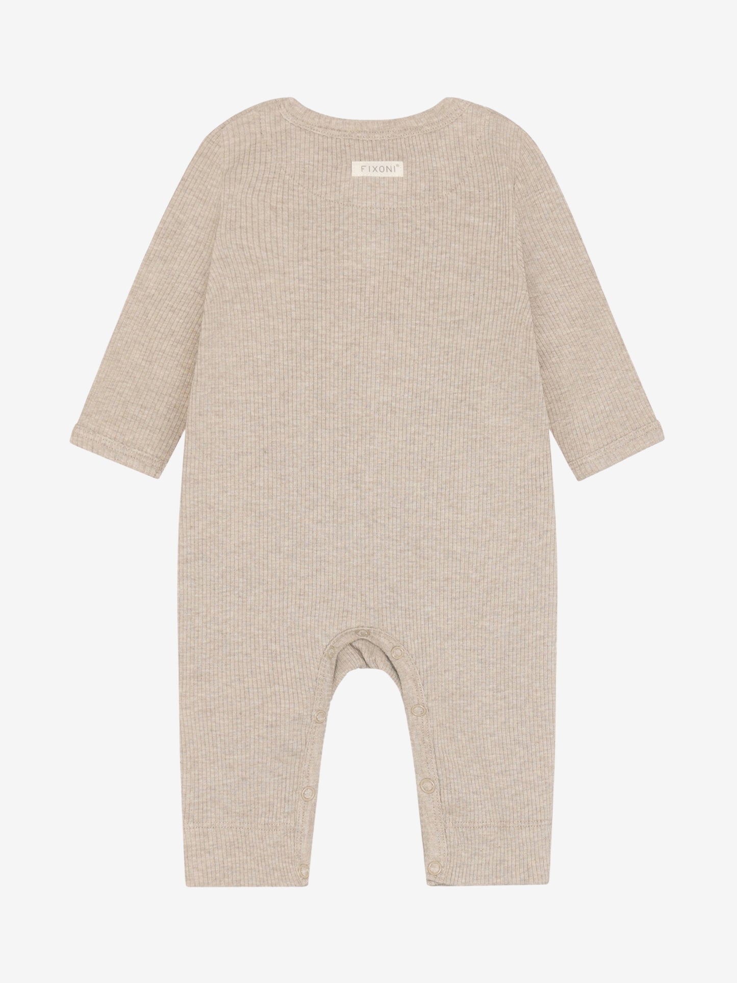 Boxpakje - Katoen - Beige/Pure Cashmere - Fixoni achter