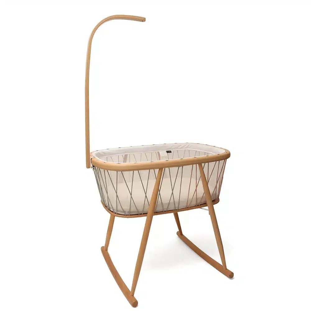 KANO Bed Arrow - Wooden Canopy Arch for KUMI Cradle & KIMI Bed - Beech Wood - Charlie Crane
