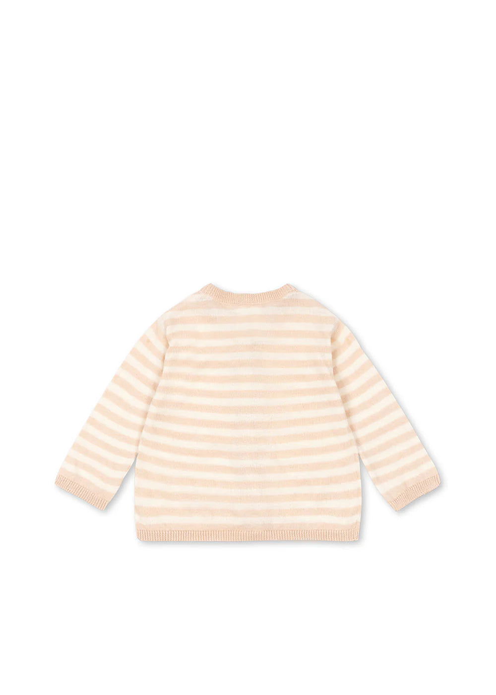 Venti Knit Cardigan - Cameo Rose - Fine Knit Cardigan - Organic Cotton - GOTS - Konges Sløjd
