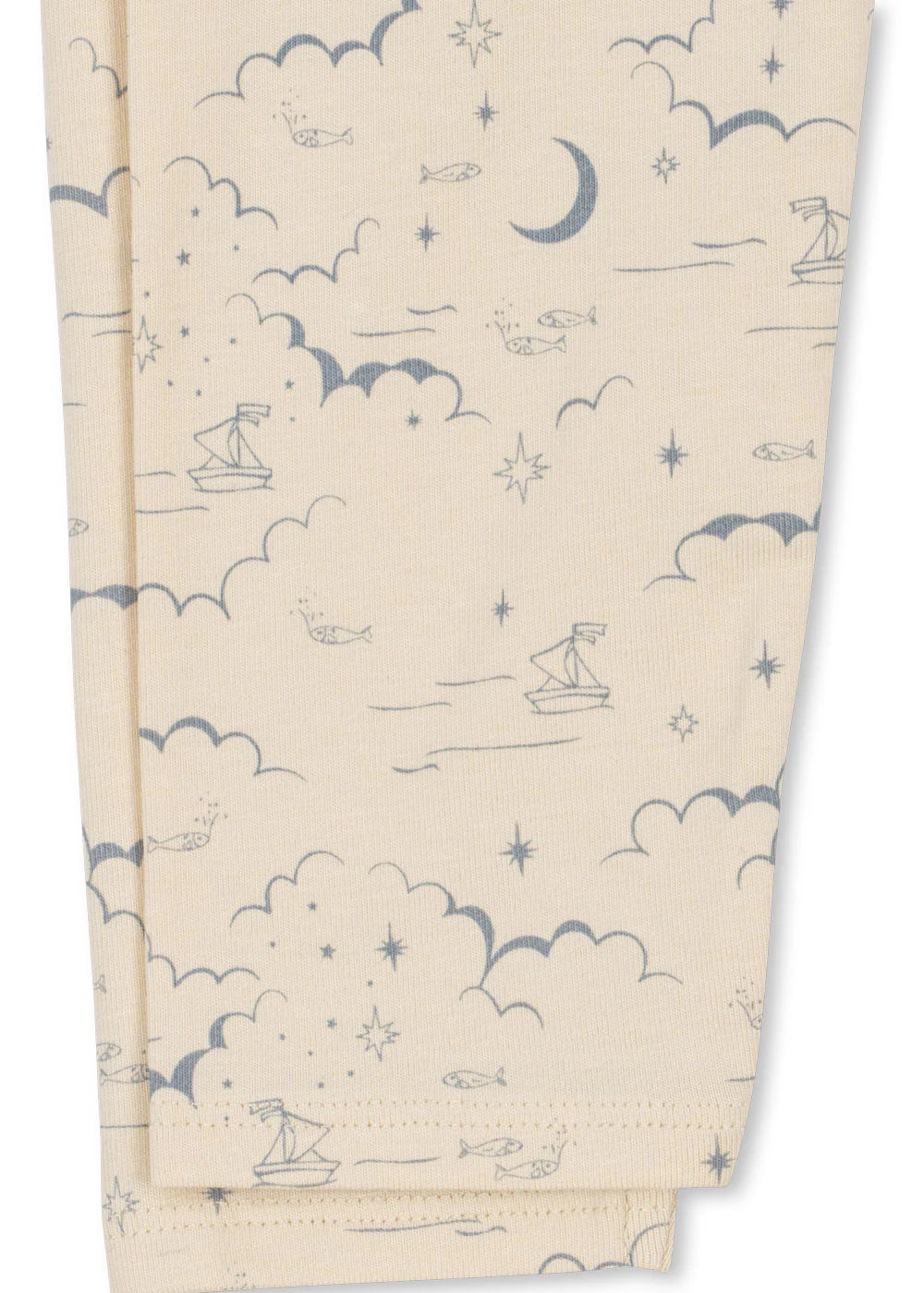 Baby Leggings - Cielo Marino - Organic Cotton - GOTS - Konges Sløjd