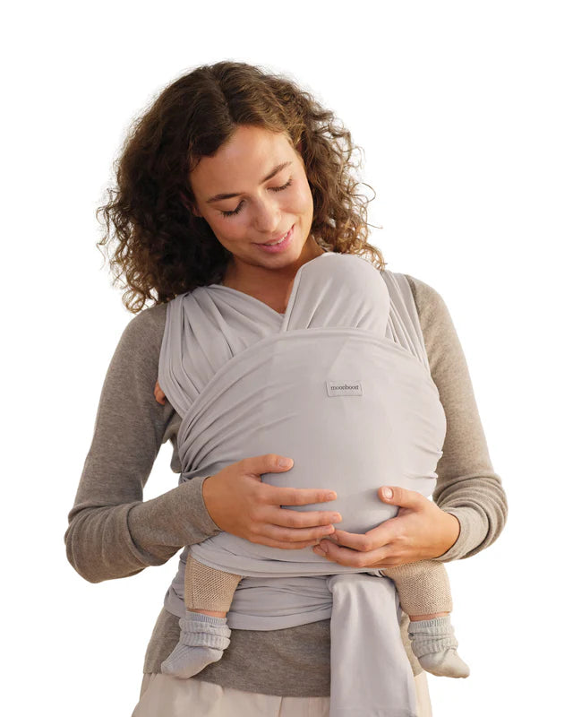 Baby draagdoek - Baby wrap - Earth/bruin - Biologisch katoen - Moonboon