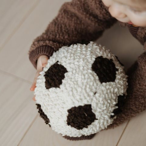 SmallStuff - Gebreide katoen bouclé bal - 100% katoen