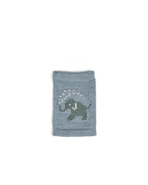 Knitted Figure Flags - Knitted Symbols - Blue Tones - SmallStuff