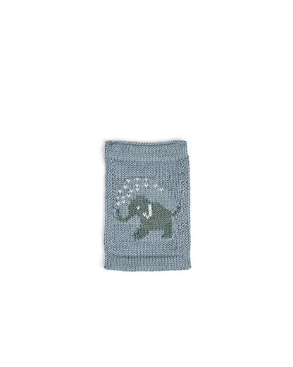 Knitted Figure Flags - Knitted Symbols - Blue Tones - SmallStuff