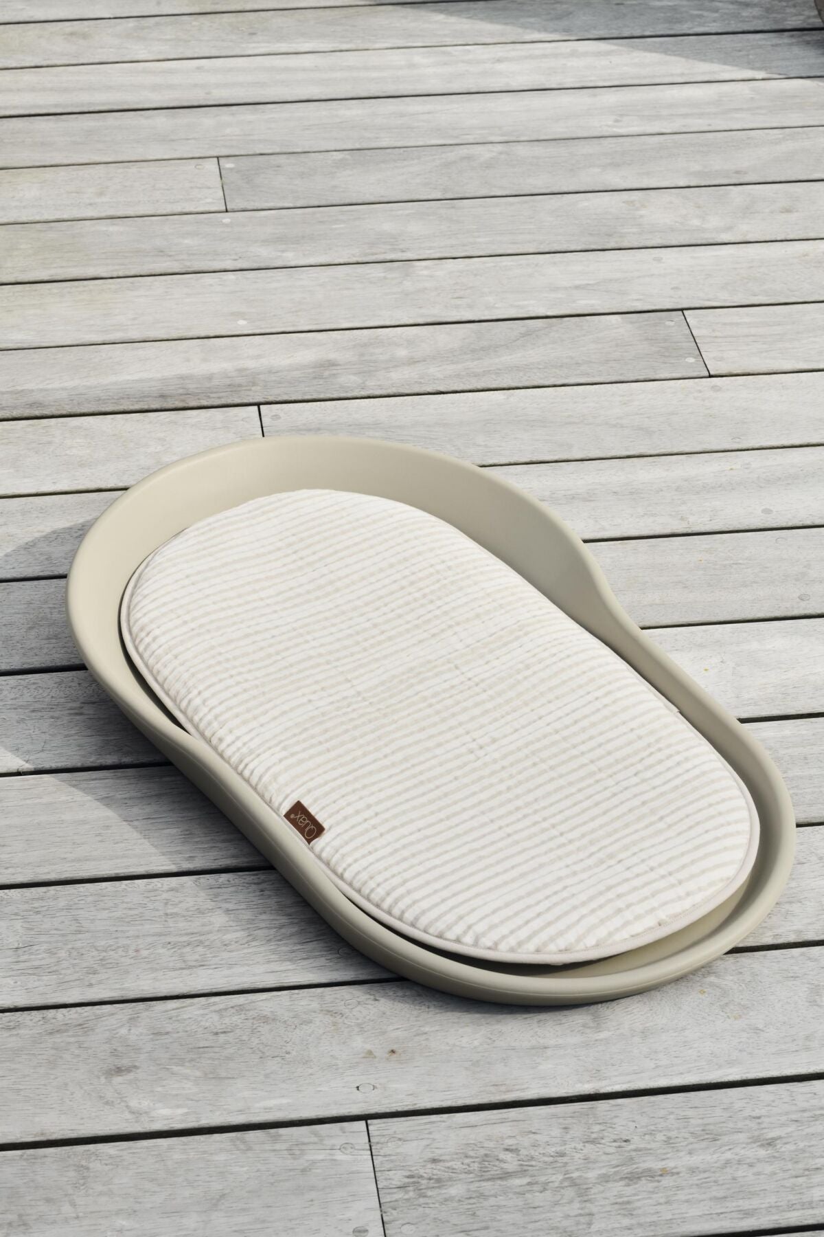 Mamee Inlegkussen - Natural Collection - Stripes - Katoen/Muslin - Quax - productfoto - afbeelding 3