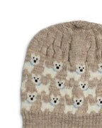 Gebreide muts hondjesprint - Nature Melange Dogs - 100% merinowol - SmallStuff