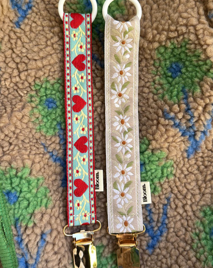 Pacifier Clip New York - Handmade - Baby Bloom Clips