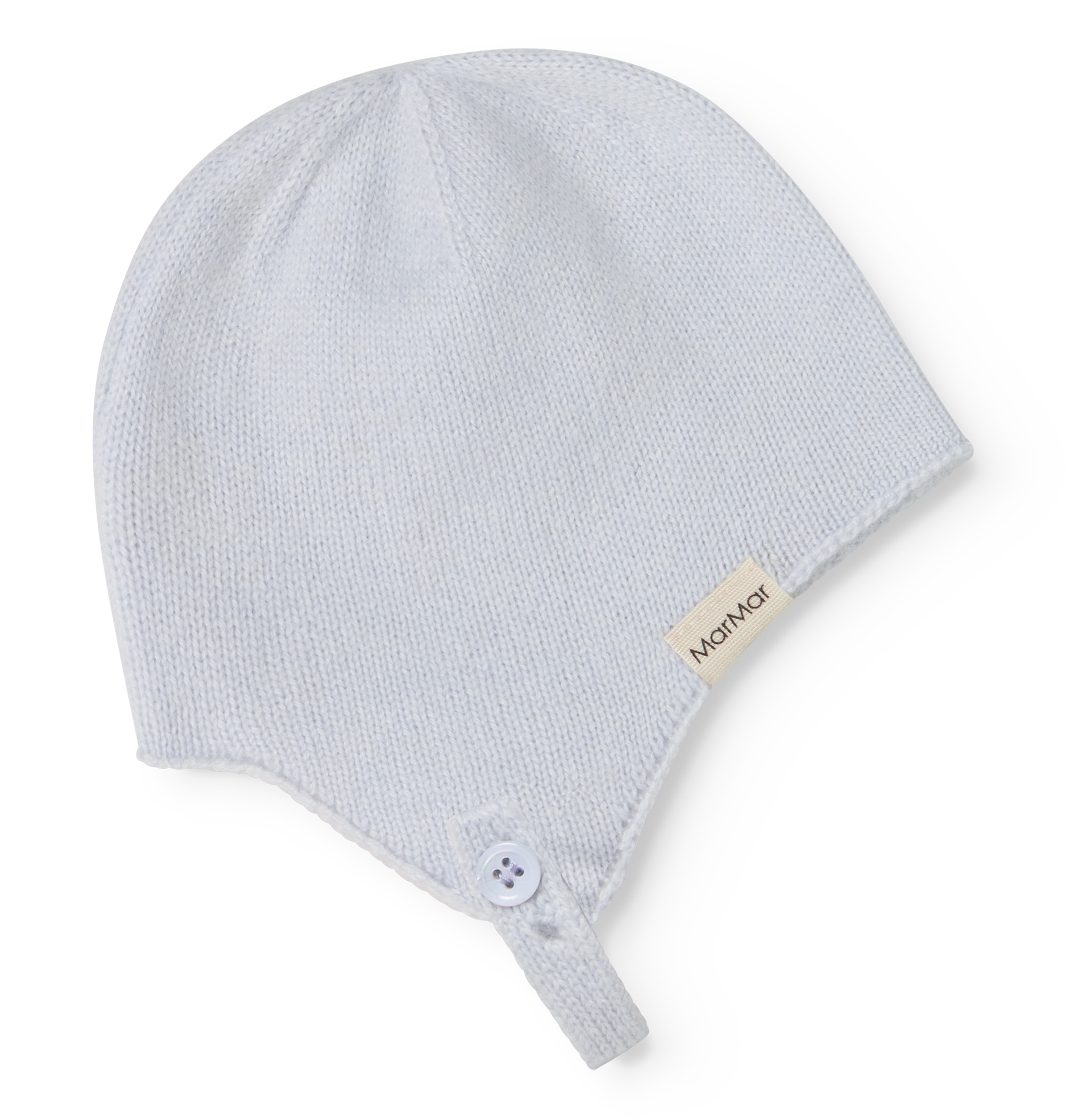 Cashmere bonnet – Aly Baby – Light Blue Melange – 100% cashmere – MarMar Copenhagen