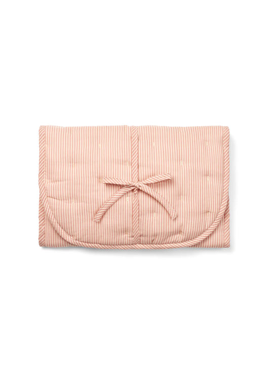 Wickelunterlage - Soft Cheek Stripe - Bio-Baumwolle - MarMar Copenhagen