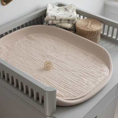 Verschoningsmat doeken - Muslin Nursing Towel 2-pack - Birchbark rose