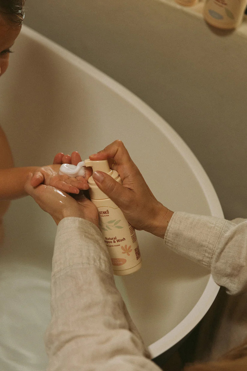 Kenko shampoo natuurlijke verzorging baby en kind