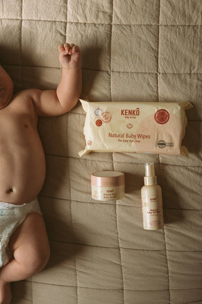 Natural Baby Oil Wash - Baby cleansing oil - Organic - Kenkô