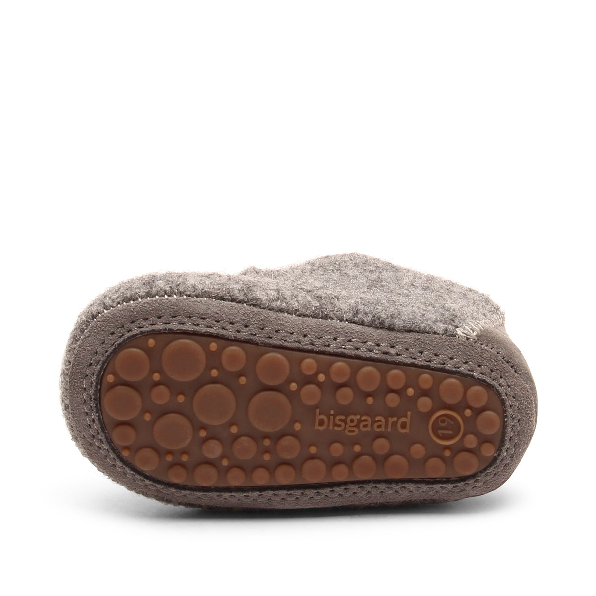 Baby Wool Grey – Wool baby booties – Shoes – Bisgaard