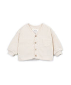 Strickjäckchen – Baumwolle – Skizzen/beige – Play Up