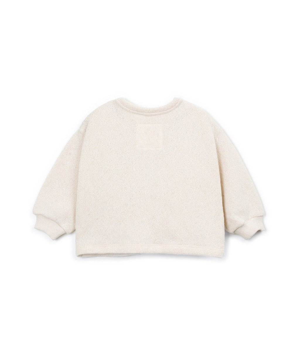 Strickjäckchen – Baumwolle – Skizzen/beige – Play Up