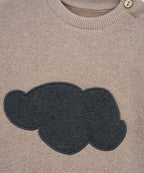 Fleece boxpakje met wolkje - Baggy fit - Katoenmix - Drawing - Play Up