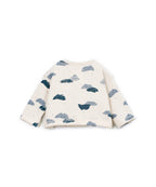 Baby-Pullover mit Wolkenprint - Baumwollmischung - Wolken-Detail - Play Up