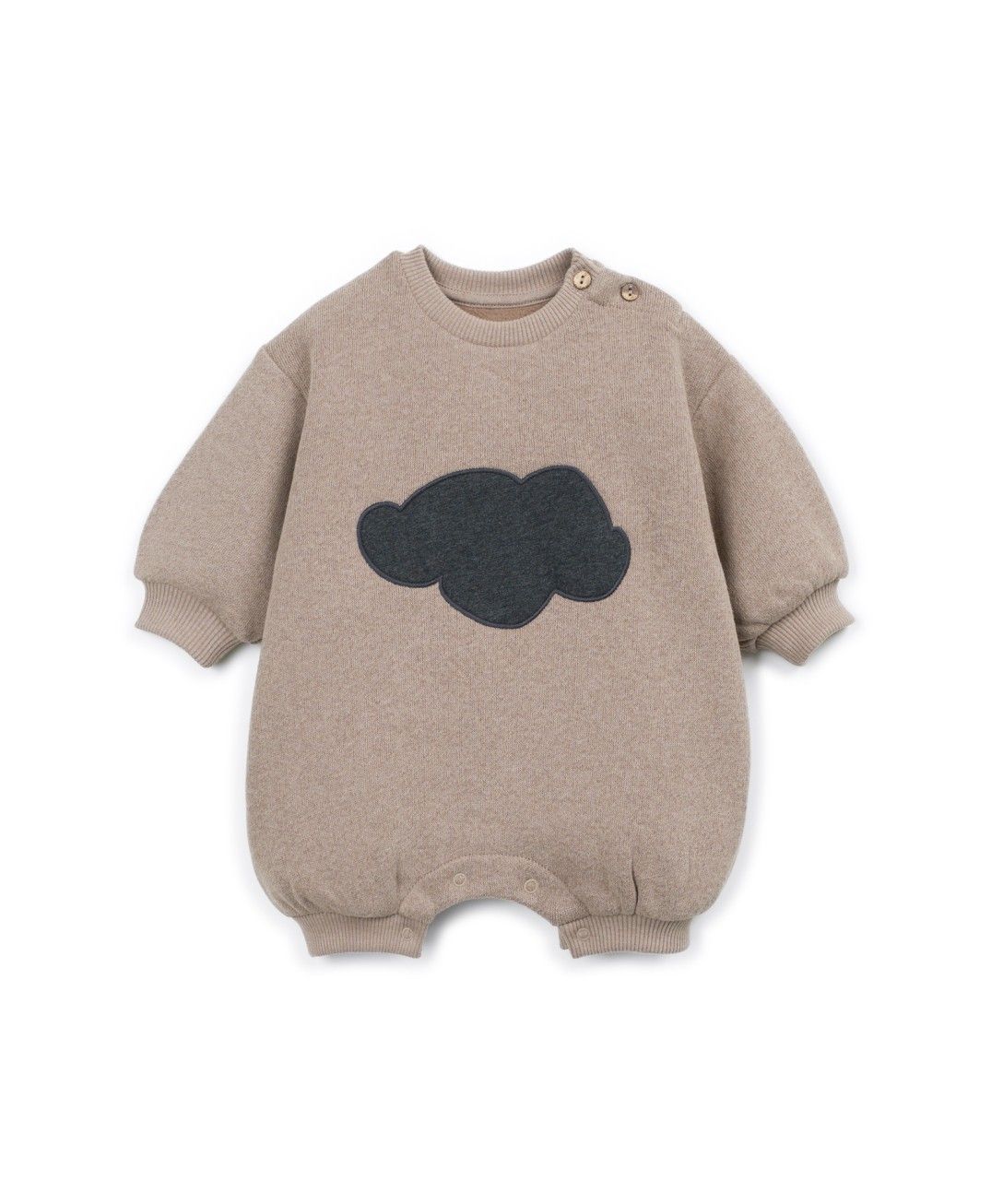 Fleece boxpakje met wolkje - Baggy fit - Katoenmix - Drawing - Play Up