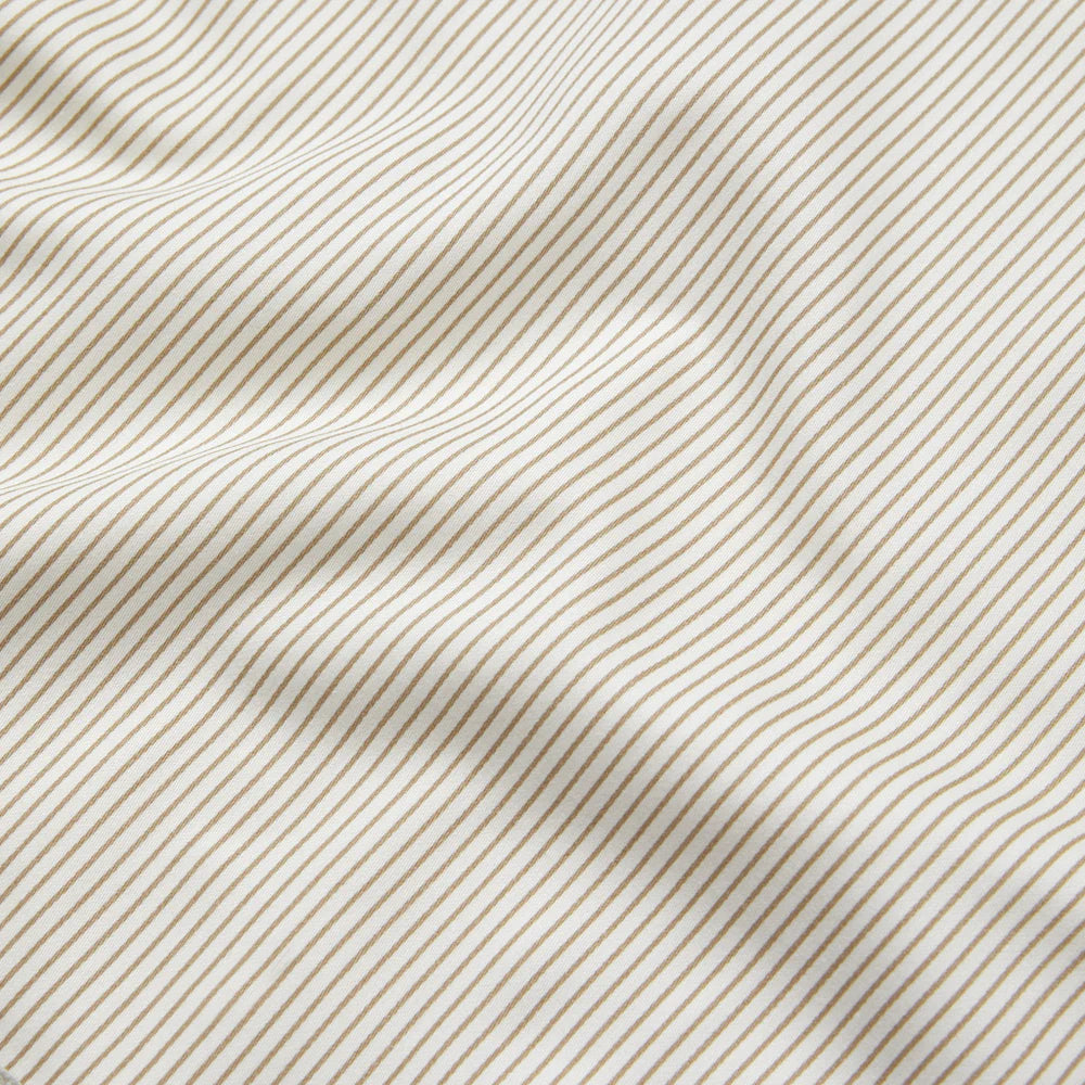 Dekbedovertrek junior - 100x140cm - Classic Stripes Camel - 100% biologisch katoen - CamCam Copenhagen - productfoto