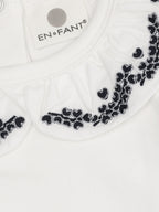 Collared Romper Egret – Cotton – En Fant
