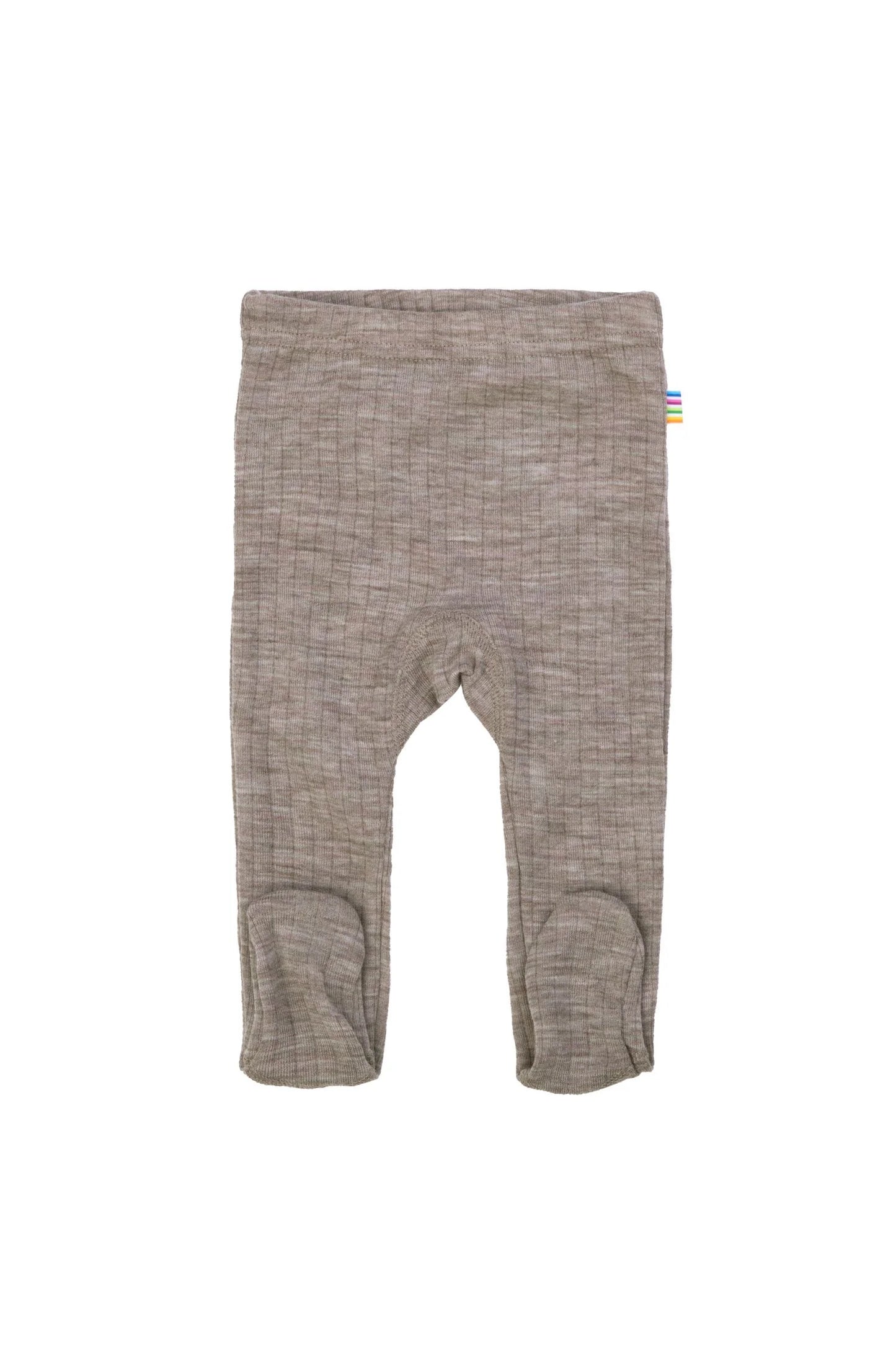 Baby broekje met voetjes - 100% merino wol - Joha