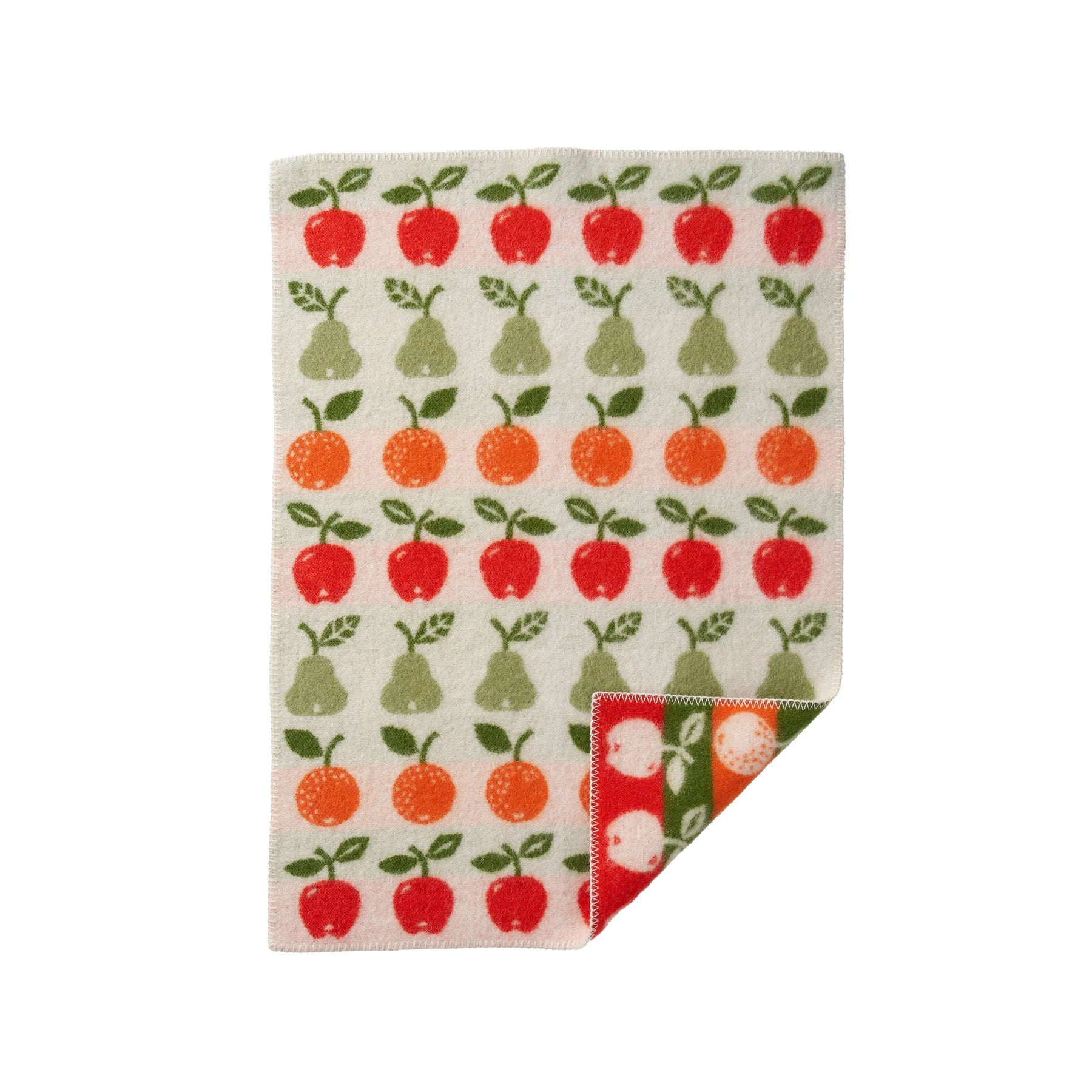 Wolldecke Baby - Fruits – 100% Lammwolle – Klippan