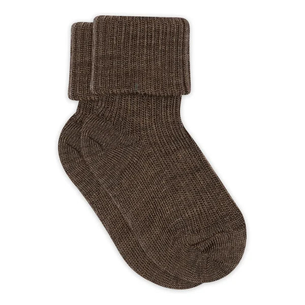 Wool Rib Baby Socks – Geribde babysokken - Merino wol – MP Denmark