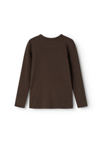 Langarm-Oberteil Dark Roast – Modal & Bio-Baumwolle – MarMar Copenhagen