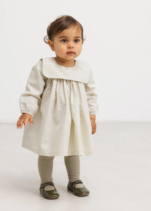 Robe bébé Dulle - Petits pois – mélange de coton – MarMar Copenhagen