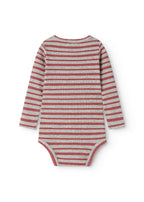 Benedicte Cherry Stripe – Romper – Modal Fine Rib – MarMar Copenhagen