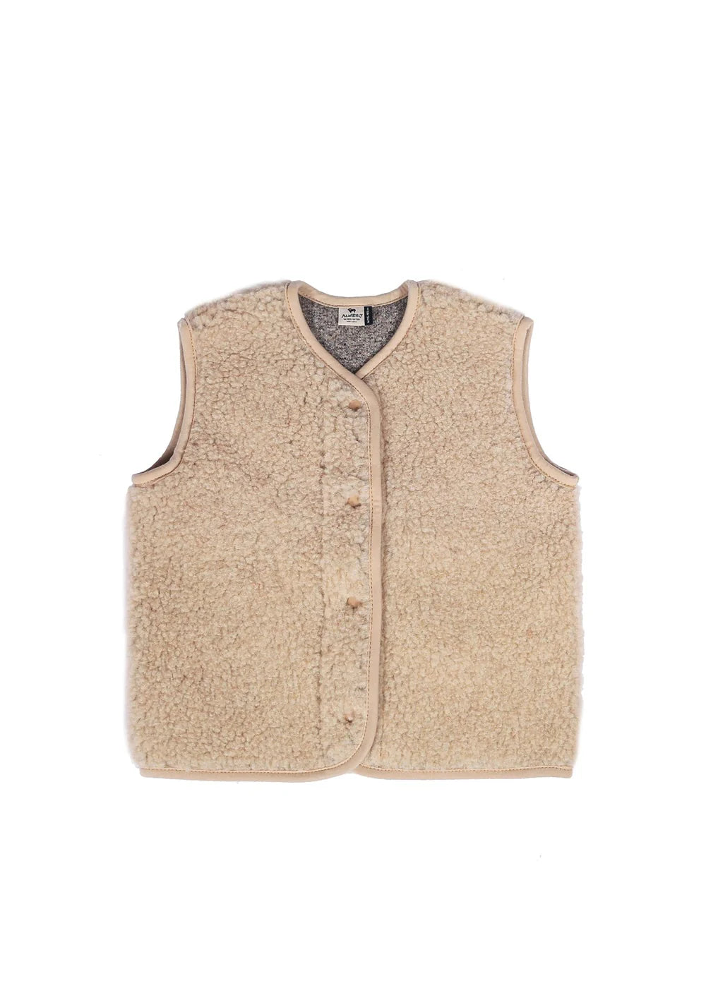 Bodywarmer Tyb light junior - 100% Wol - Alwero