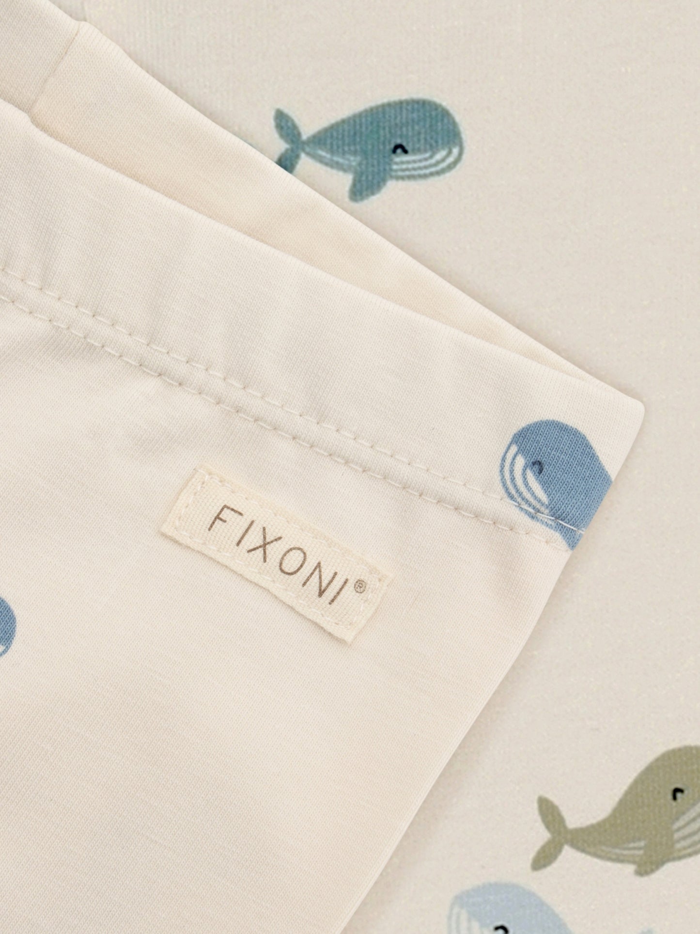 Legging - Biologisch katoen - Arctic Ice/Walvissen - Fixoni