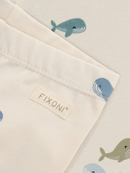 Legging - Biologisch katoen - Arctic Ice/Walvissen - Fixoni