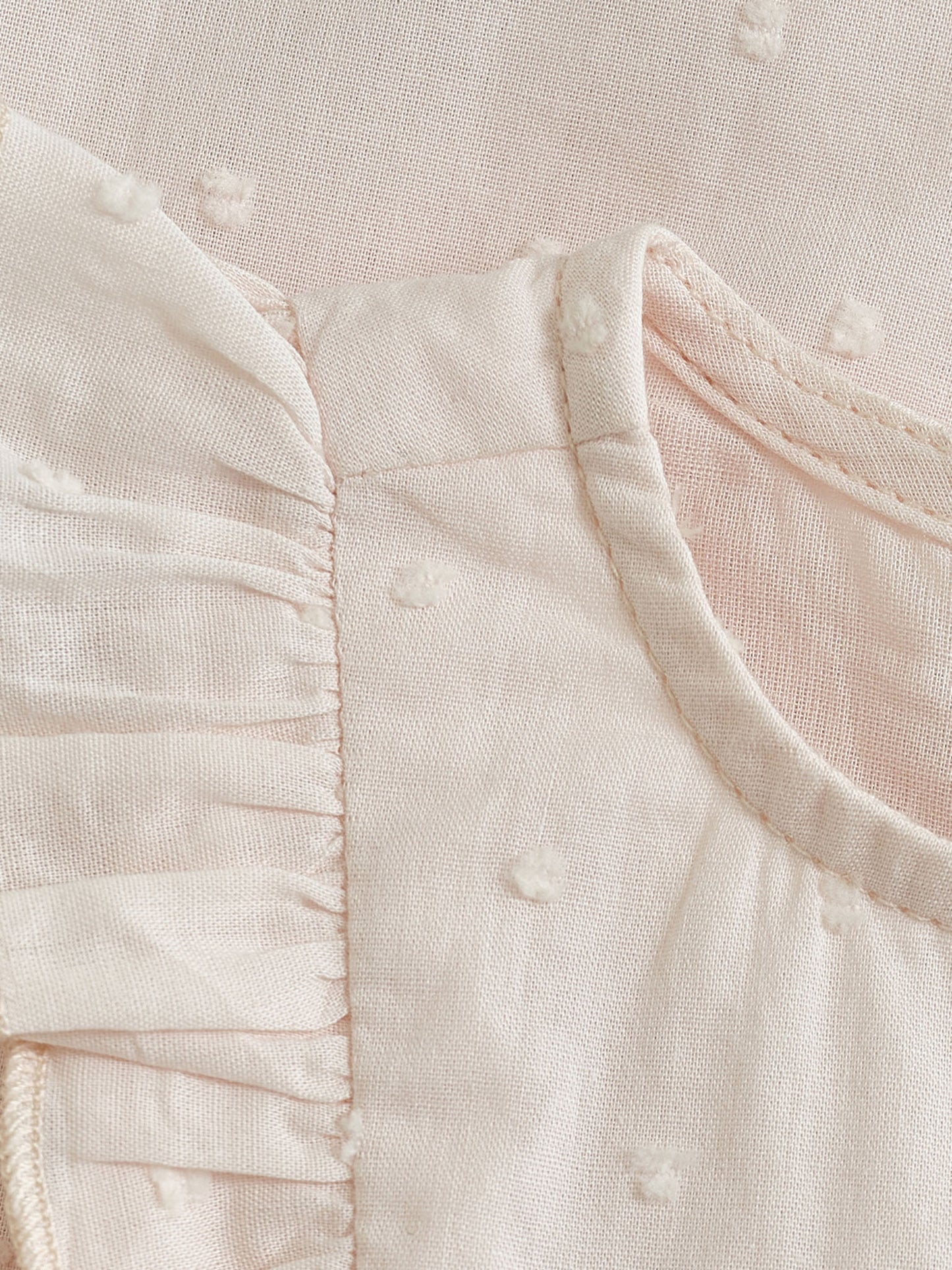 Dress - Cotton - Soft pink/Pink - Fixoni