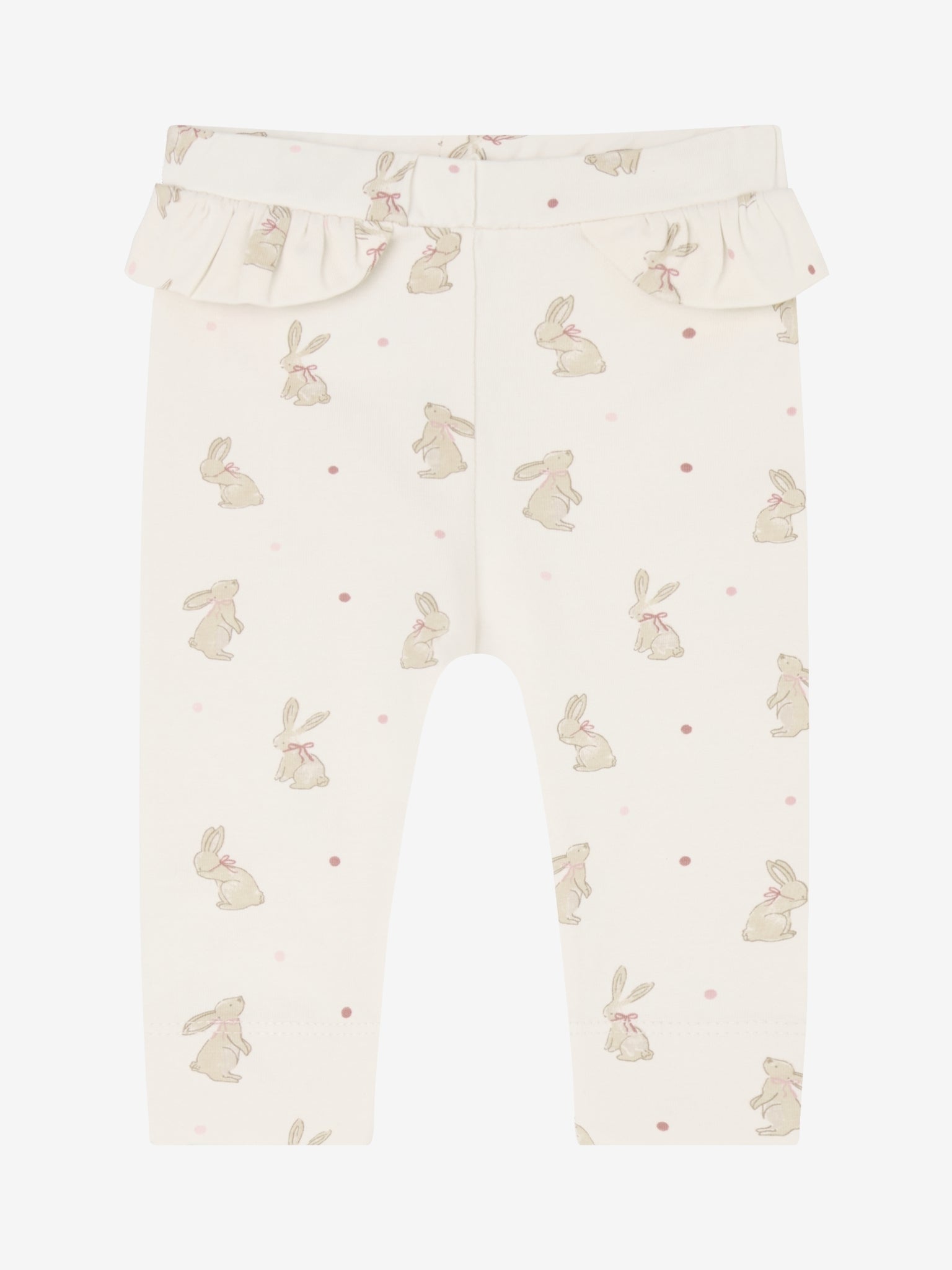 Leggings mit Hasenprint – Pale Lilac – Bio-Baumwolle – Fixoni