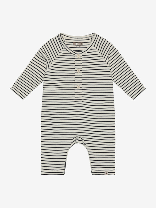 Boxpakje - Biolgisch katoen - Romper LS YD Stripe - Navy Blazer - Huttelihut