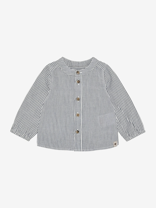 Overhemd top - YD Stripe - Katoen - Bering Sea - Huttelihut