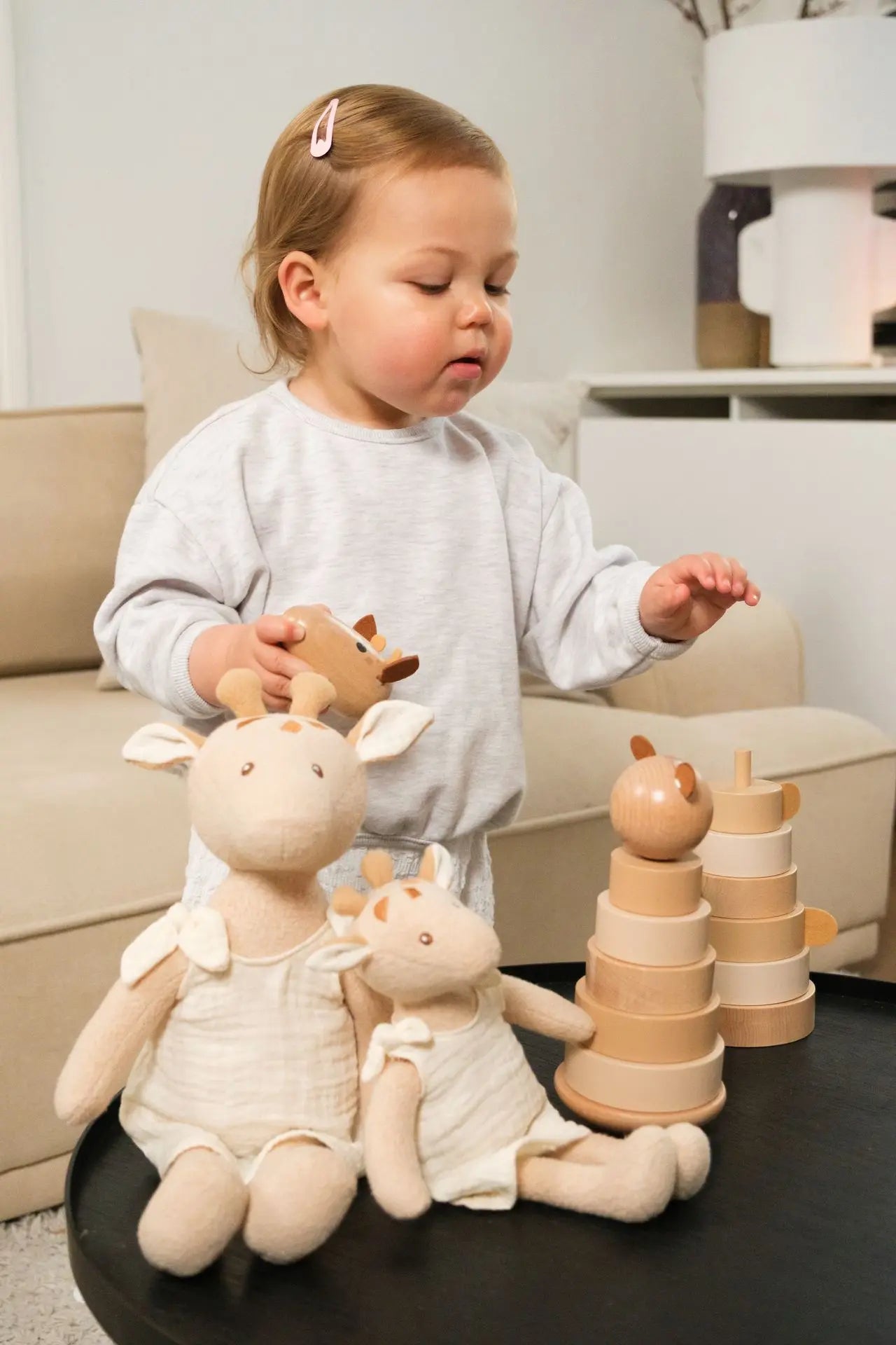 Marcel the Bear stapeltoren - Houten stapelspeelgoed - Egmont Toys