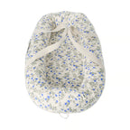 Babynest Dainty - Biologisch katoensatijn - Blauw - Garbo&Friends