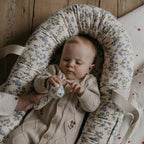 Babynest Dainty - Biologisch katoensatijn - Blauw - Garbo&Friends