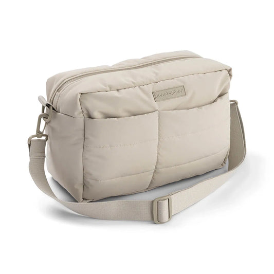 Quilted Diaper Bag - Sand - Done by Deer
