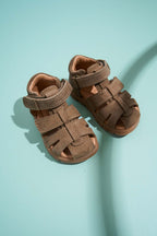 Leren sandalen Frans - Gesloten teen - Earth/Bruin - Bisgaard - productfoto - afbeelding 3