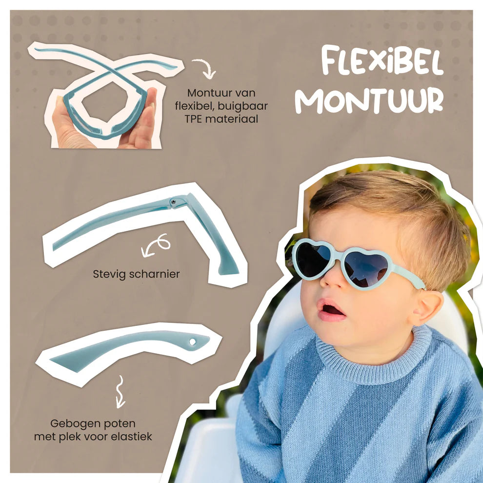 Sunglasses Maes 0-2 years - Heart - Maesy