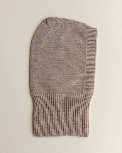 Balaclava - 100% extra fine Italiaanse merino wol - HVID