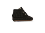 Suède baby schoentjes met franjes - Baby-Proof® - Bruin - Shoesme
