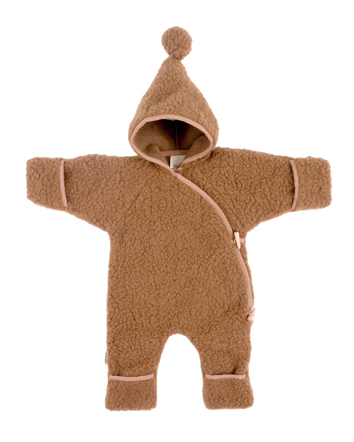 Merino Snugglesuit – Wollener Babyoverall aus 100% Merinowolle – BINIBAMBA