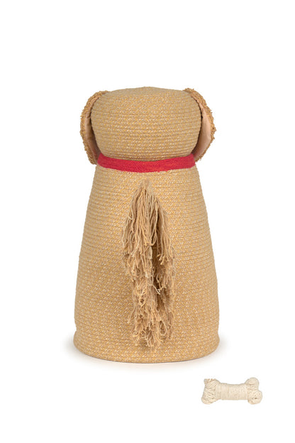 Opbergmand Luna Golden Retriever – 40 × 30 × 55 cm – Lorena Canals