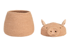 Basket Mini Peggy the Pig - Mini opbergmand varken - Pink - Ø 17 × 15 cm - Lorena Canals - productfoto - afbeelding 3